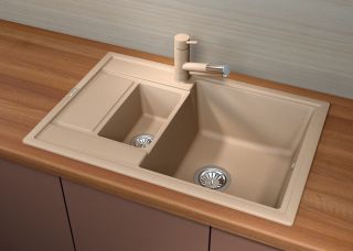 Кухонная мойка Florentina Липси 780К бежевый